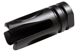 Wilson Combat TRATHG68 Accu-Tac Flash Hider Black Matte Melonite Steel with 5/8"-24 tpi Threads  1.99" OAL &  .865" Diameter for 30 Cal AR-Platform