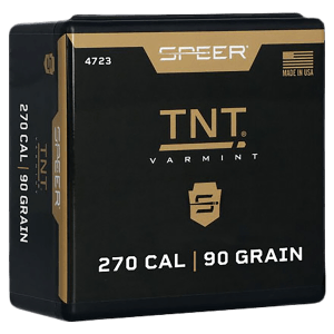 Speer 4723 TNT  270 Win .277 90 gr Jacket Hollow Point 650rd Box/ 1 Case