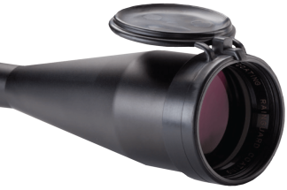 Butler Creek 40303 Tactical Objective Scope Cover Black Polymer 34-34.90mm Obj. Size 03 Screw On