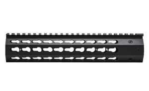 NcStar VMARFFKMC Keymod Handguard Free-Floating Aluminum Black Anodized 10" for AR-15 M4