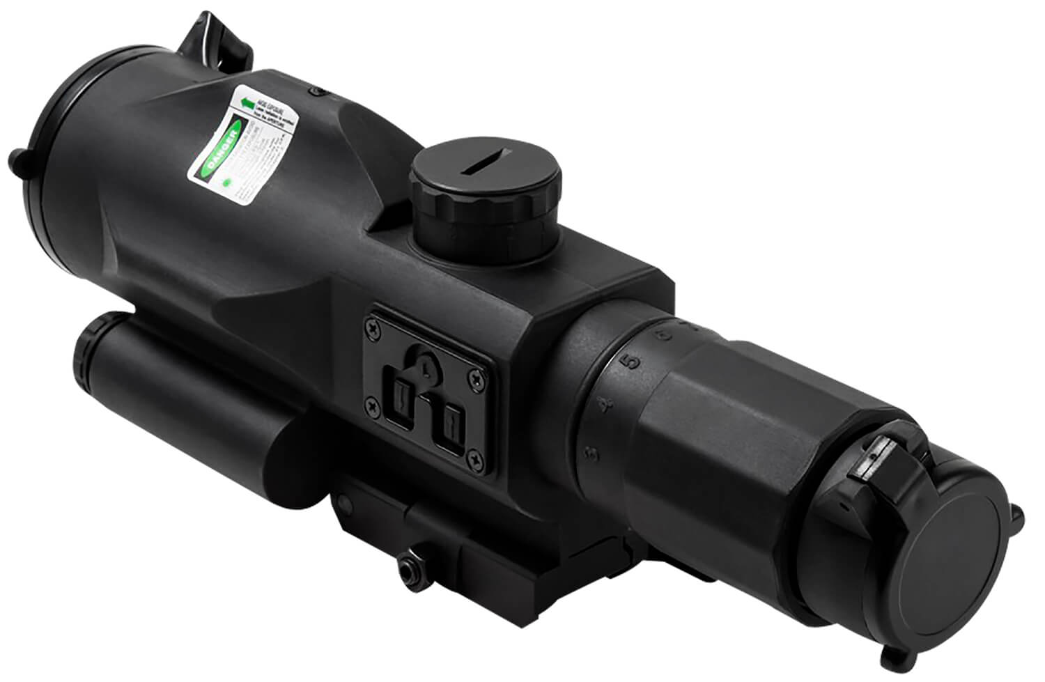 NcStar VSRTP3940GV3 SRT Gen 3 Black Hardcoat Anodized 3-9x40mm Illuminated P4 Sniper Reticle Green Laser - Image 2