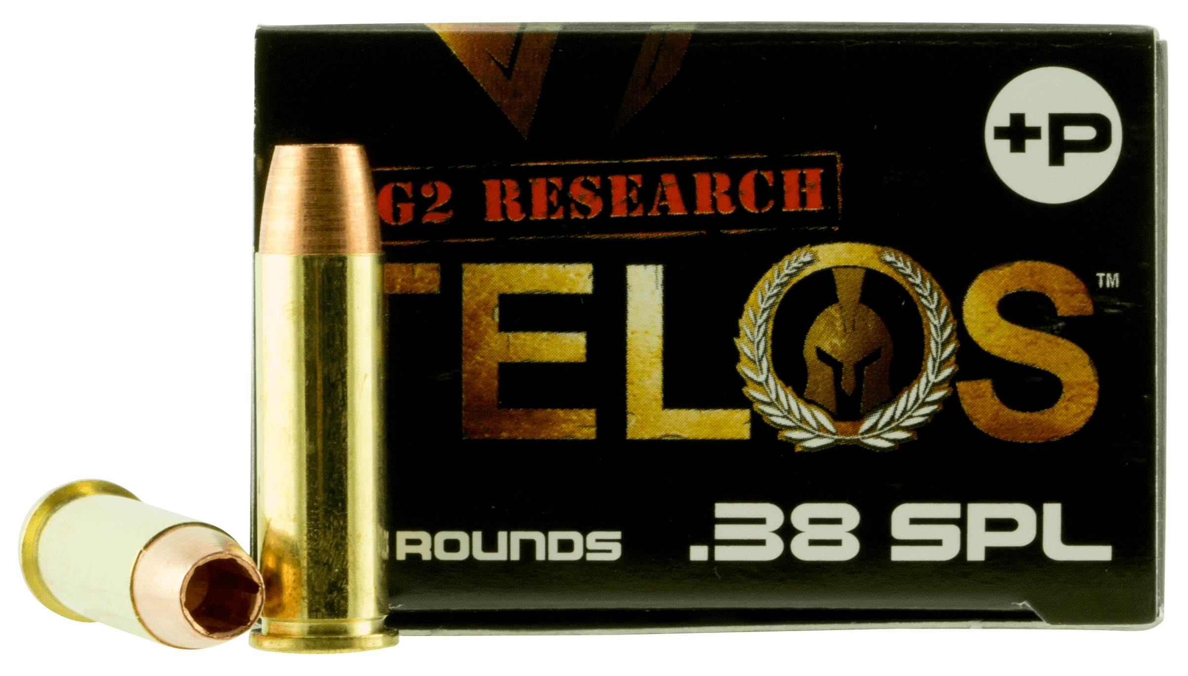 G2 Research G00618 Telos 38Special+P 105gr Fracturing Copper Hollow Point 20rd Box