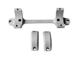 DNZ 30550S Game Reaper-Tikka Scope Mount/Ring Combo Silver 30mm