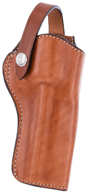 Bianchi 10045 1L Lawman Western OWB 01 Tan Leather Belt Loop Fits Colt New Frontier Fits Colt Peacemaker