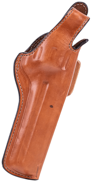 Bianchi 10277 5BHL Thumbsnap OWB Size 05 Tan Leather Belt Loop Fits S&W K Frame/Taurus 415T Right Hand