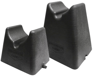 Birchwood Casey 48202 Nest Rest 2-Piece Shooting Rest Stackable Soft Rubber Small & Large Rests