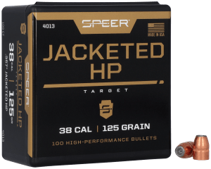 Speer 4013 Handgun 38 Cal .357 125 gr Jacket Hollow Point 100rd Box/ 5 Case