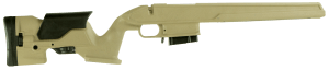 Archangel AA1500DT Precision Stock Desert Tan Synthetic Fixed with Adjustable Cheek Riser for Weatherby Vanguard; Howa 1500