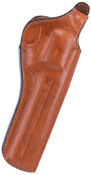 Bianchi 12676 111 Cyclone Belt Holster Size 02 OWB Open Bottom Style made of Leather with Tan Finish Strongside/Crossdraw & Belt Loop Mount Type fits 3" Barrel Ruger GP100 & 2.5-3" Barrel S&W K-Frame for Right Hand