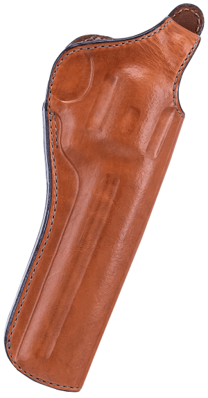Bianchi 12706 111 Cyclone Belt Holster Size 12 OWB Open Bottom Style made of Leather with Tan Finish Strongside/Crossdraw & Belt Loop Mount Type fits Colt 1911 Government & Springfield 1911-A1 for Right Hand