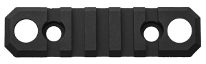 GrovTec US Inc GTSW241 3.1 Inch 5 Slot with Push Button Bases M-Lok Black Anodized