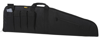 US PeaceKeeper P20045 MSR Case Water Resistant Black 600D Polyester w/ Brushed Tricot Liner 2" Padding & Lockable Zippers