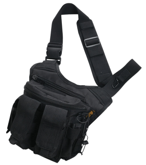 US PeaceKeeper P20307 Rapid Deployment Pack Shoulder Sling 600D Polyester Black