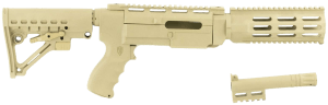 Archangel AA556RDT AR-15 Style Conversion Stock Desert Tan Synthetic 6 Position for Ruger 10/22