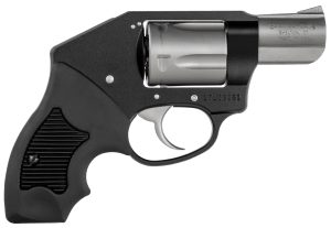 Charter Arms 53911 Off Duty Compact 38 Special 5 Shot 2" Matte Stainless Steel Barrel & Cylinder Black Aluminum Frame w/Black Finger Grooved Rubber Grip