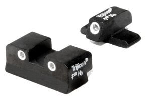 Trijicon 600448 Bright & Tough Night Sights- for Sig Sauer #8 Front/ #8 Rear Black | Green Tritium White Outline Front Sight Green Tritium White Outline Rear Sight