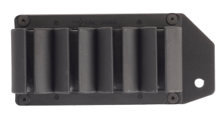 TacStar 1081130 SideSaddle Rem 870 1100 1187 20 Gauge 4 Black Polymer w/Aluminum Mounting Plate