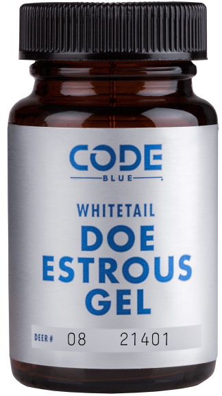 Code Blue OA1026 Doe Estrous Gel  Deer Attractant 2 oz Bottle