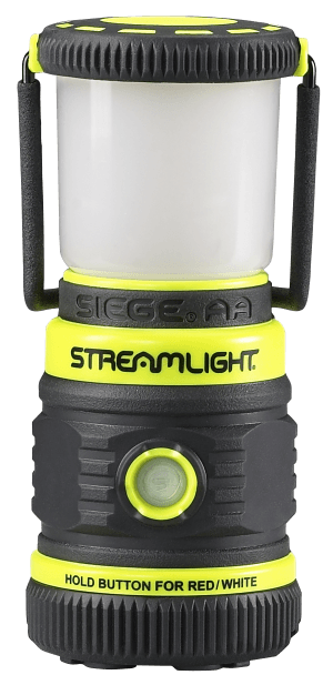 Streamlight 44943 The Siege  50/100/200 Lumens Red/White LED Bulb Black/Yellow