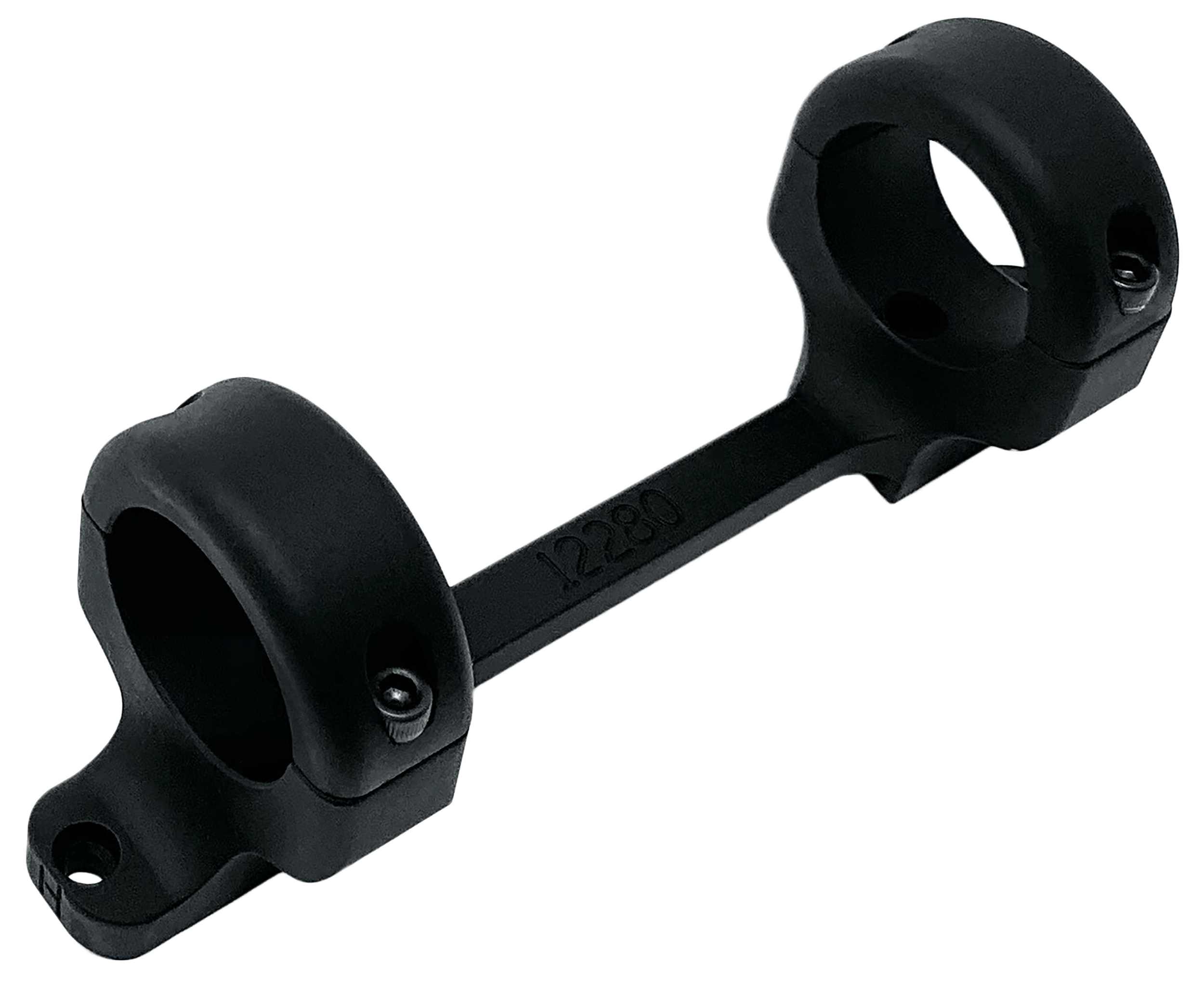 DNZ 12280 Game Reaper-Ruger Scope Mount/Ring Combo Matte Black 1"