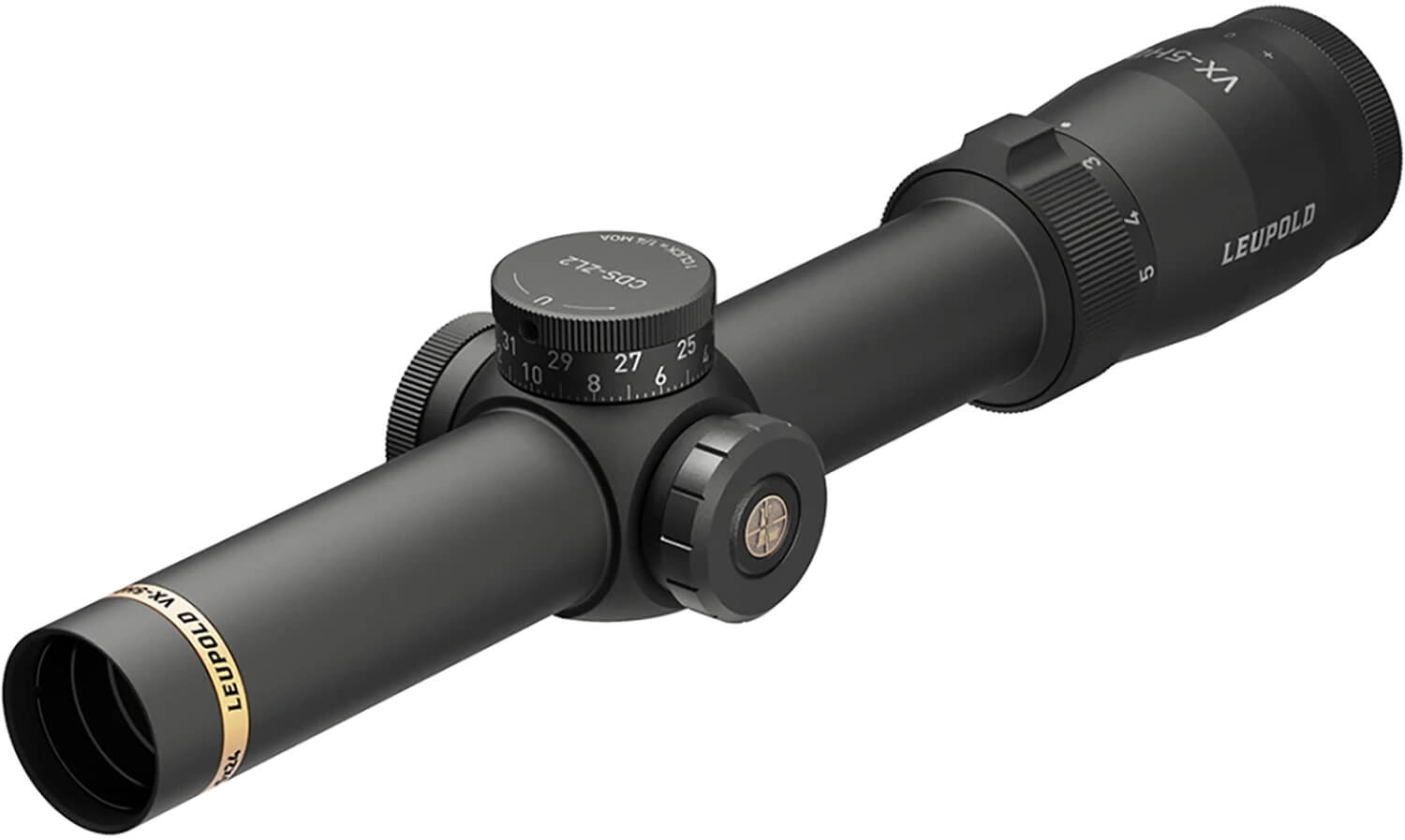 Leupold 172367 VX-5HD Matte Black 1-5x24mm CDS-ZL2 Illuminated FireDot Duplex Reticle 30mm Tube - Image 2