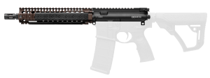 Daniel Defense 2300408013011 MK18 Upper Group 5.56x45mm NATO 10.30" Black Phosphate Barrel  7075-T6 Aluminum Black Anodized Receiver  Flat Dark Earth DD RISII MK18 Handguard for AR-15