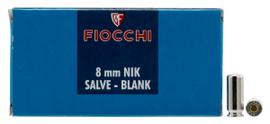 Fiocchi 8MMBLANK Pistol Blank 8mm 50rd Box
