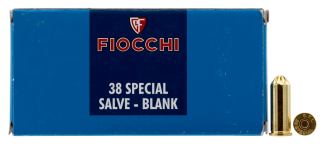 Fiocchi 38BLANK Pistol Blank 38Special 50rd Box