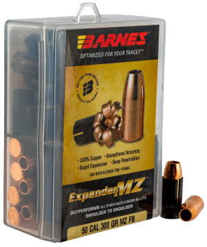 Barnes Bullets 30583 Expander MZ Muzzleloader 50 ExpanderMZ Hollow Point 300gr 24rd/Box