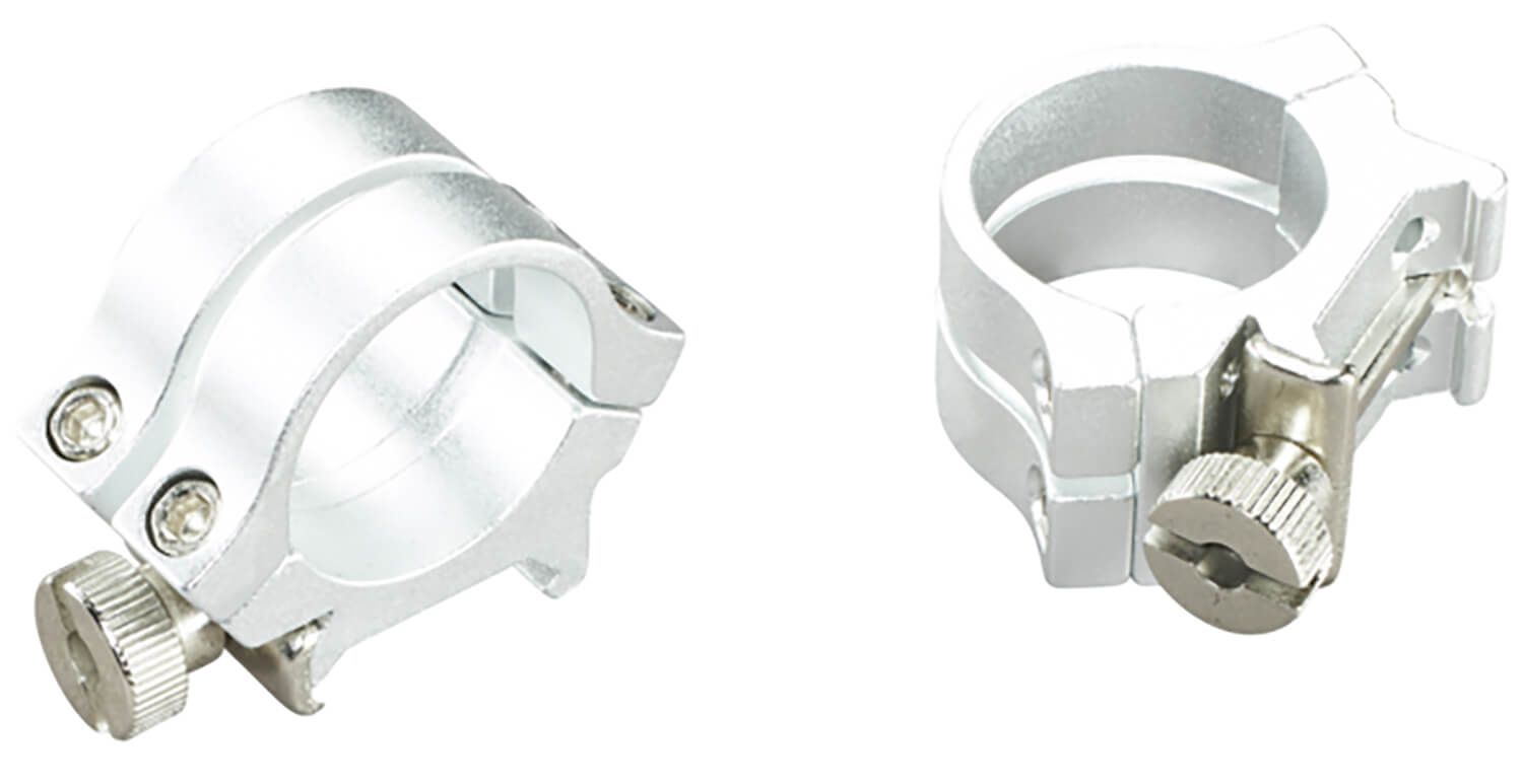 Weaver Mounts 49055 Quad Lock Detachable Rings Silver 1" Medium - Image 2