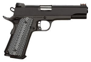 Rock Island 51991 Rock Ultra FS 10mm Auto Caliber with 5" Barrel  8+1 Capacity  Overall Black Parkerized Finish Steel  Beavertail Frame  Serrated Slide & Black/Gray G10 Grip