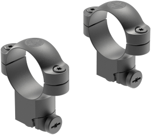 Leupold 51043 Ringmounts Matte Black Ruger M77 30mm Super High