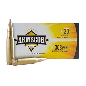 Armscor FAC3081N USA 308Win 147gr Full Metal Jacket 20rd Box