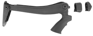 Advanced Technology MTF4900 Shotforce Shotgun Stock Marine Edition Top Folding Black Synthetic for Moss 12/20 GA  Rem 870 12 GA  Win 12/20 GA