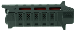 Strike VIPERHGCBK Viper Carbine Length Handguard AR-Platform Black  Red Inserts Polymer