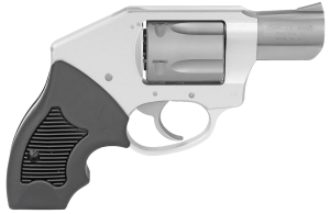 Charter Arms 53811 Off Duty Small 38 Special 5 Shot 2" Stainless Steel Barrel & Cylinder Anodized Aluminum Frame w/Black Finger Grooved Rubber Grip