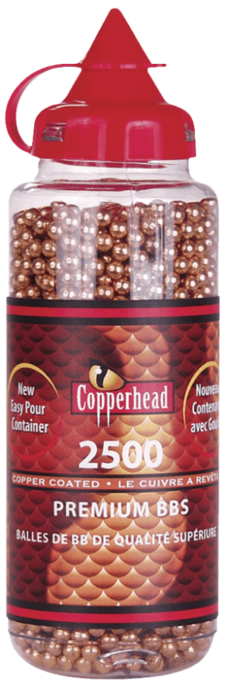 Crosman 0747 Copperhead 177 Copper-Coated Steel 2500/Bottle