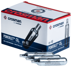 Crosman 23140 Powerlet CO2 12 Grams 40 Per Pkg