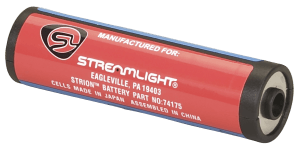 Streamlight 74175 Strion Lithium Ion Battery  Orange/Black 3.75 Volts 2 000 mAh