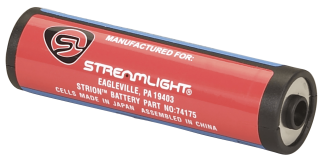 Streamlight 74175 Strion Lithium Ion Battery  Orange/Black 3.75 Volts 2 000 mAh
