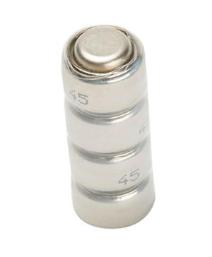 LaserMax LMS393C Battery Pack Guide Rod Laser Silver 1.55 Volts 20 mAh (1) Single Pack Glock/Sig Sauer/Smith & Wesson