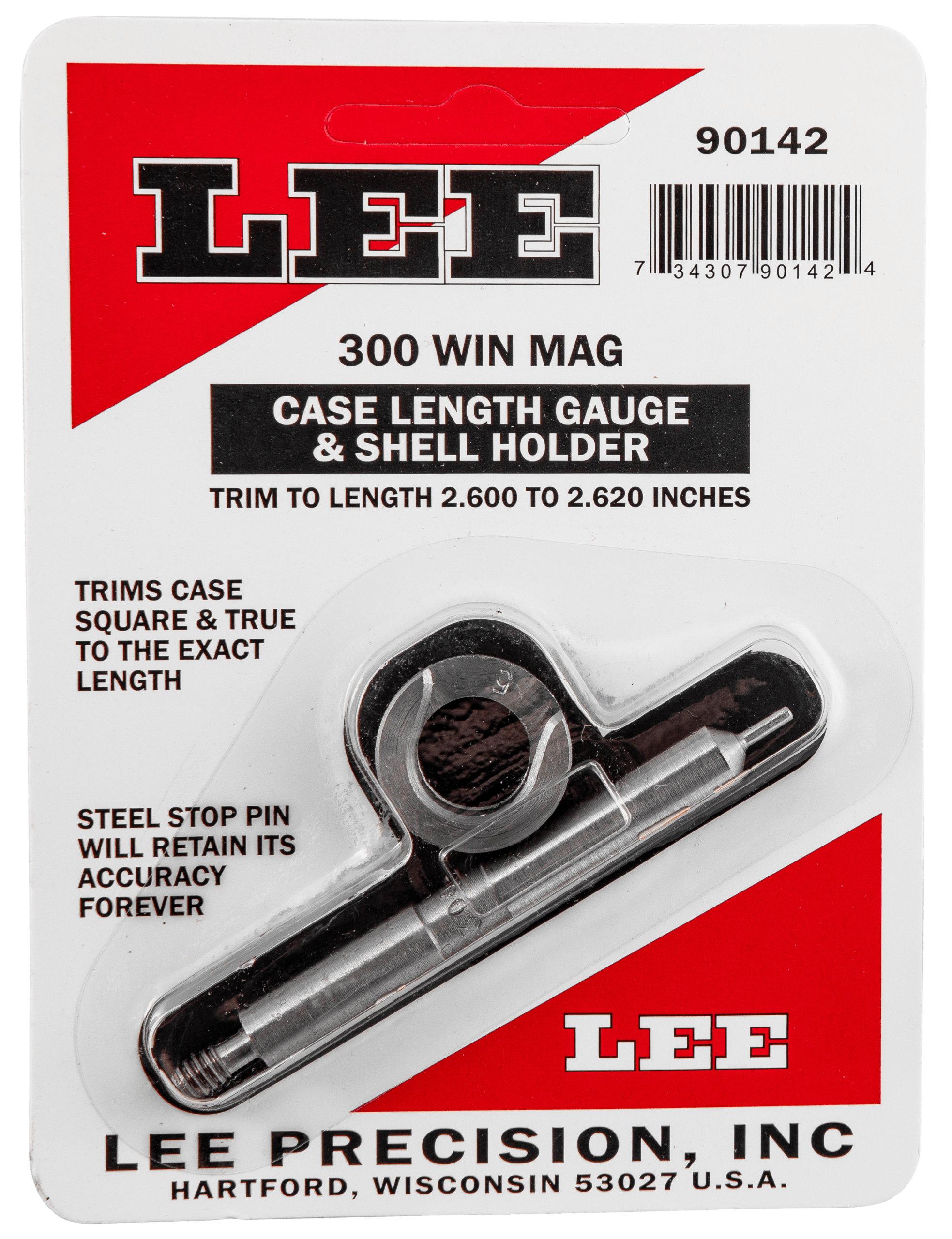 Lee Precision 90142 Case Length Gauge 300 Win Mag