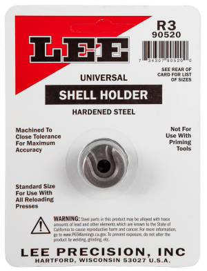 Lee Precision 90520 Shell Holder Universal #3R 30/30 / 32/40 / 6.5x55 Mauser