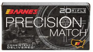 Barnes Bullets 30742 Precision Match  260Rem 140gr Open Tip Match Boat Tail 20rd Box