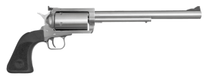 Magnum Research BFR460SW10 BFR Long Cylinder Large Frame 460 S&W Mag 5 Shot  10" Brushed Stainless Steel Barrel  Cylinder & Frame  Black Rubber Grip  Exposed Hammer