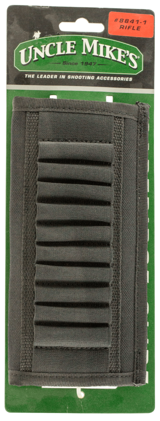 Uncle Mike's 88411 Cartridge Slide Rifle Black Nylon 2.25" 10 Round