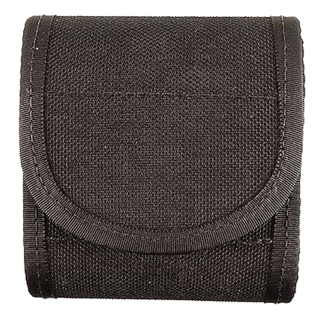 Uncle Mike's 88451 Folding Cartridge Carrier  made of Nylon with Black Finish & Hook/Loop Closure for Rifles