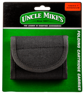 Uncle Mike's 88441 Folding Cartridge Carrier Handgun 12 Rounds Black Nylon