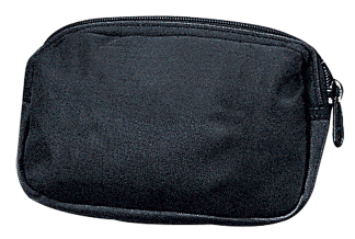 Uncle Mike's 88381 All Purpose Belt Pouch Black Nylon Belt Loop Mount