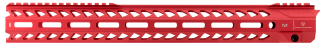 Strike STRIKERAIL Strike Rail  AR-15 Red Aluminum 17" M-LOK
